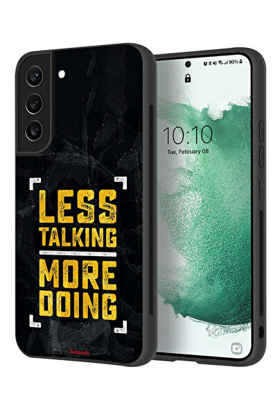 Tolwak غطاء حماية لهاتف سامسونج جالكسي S22 بلس 5G - أقل كلامًا وأكثر فعلًا