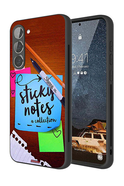 Tolwak غطاء حماية لهاتف سامسونج جالكسي S23 بلس 5G مع ملاحظات لاصقة