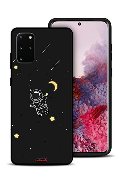 Tolwak غطاء حماية لهاتف Samsung Galaxy S20 Plus بتصميم مشبك فني لرائد فضاء