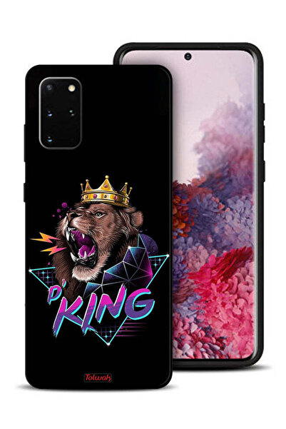 Tolwak غطاء حماية لهاتف سامسونج جالكسي S20 بلس برسومات الأسد الملك