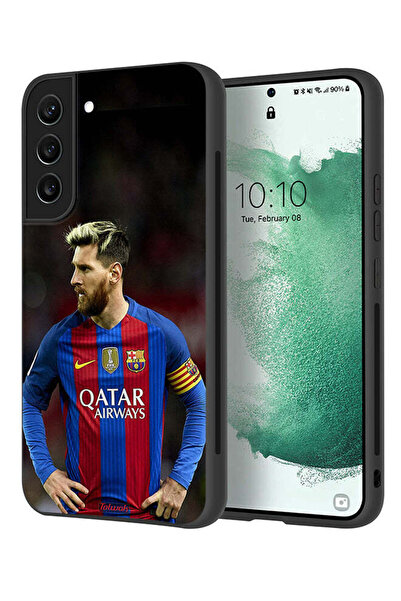 Tolwak غطاء حماية لهاتف سامسونج جالاكسي S22 بلس 5G ميسي برشلونة