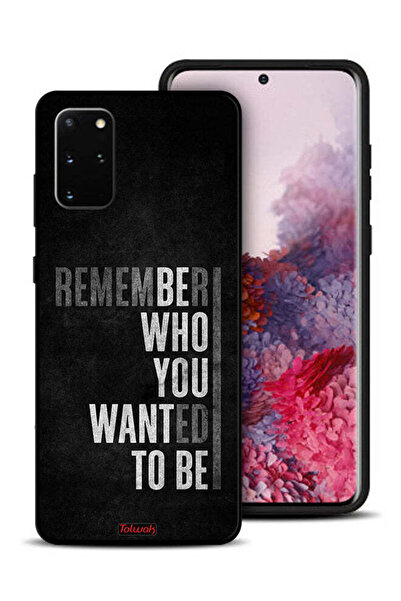 Tolwak غطاء حماية لهاتف سامسونج جالكسي S20 بلس تذكر من أردت أن تكون