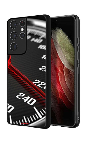Tolwak غطاء حماية لجهاز سامسونج جالكسي S21 ألترا 5G مع عداد السرعة