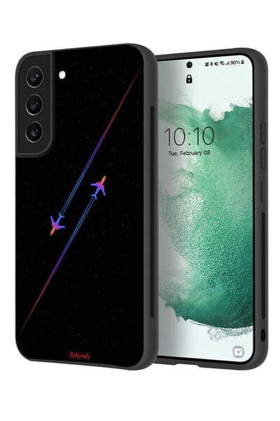 Tolwak غطاء حماية لهاتف سامسونج جالاكسي S21 بلس 5G، رسمة طائرات