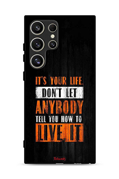 Tolwak غطاء حماية لهاتف Samsung Galaxy S24 Ultra 5G Its Your Life