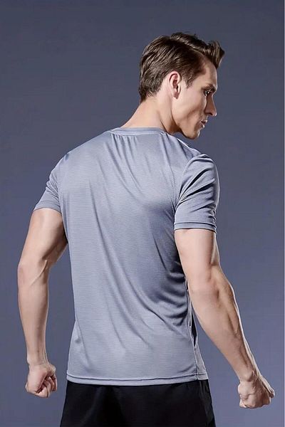 Oksit Xylon Micro Polyester Breathable Lightweight Perform Trainning Sportsman Men Tshirt