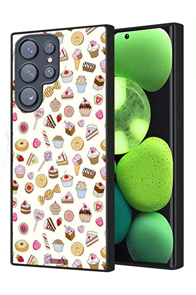 Tolwak غطاء حماية لهاتف Samsung Galaxy S22 Ultra 5G بنمط العناصر المفضلة