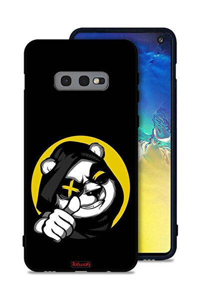 Tolwak غطاء حماية لهاتف Samsung Galaxy S10e بتصميم قطة مارشميلو لطيفة