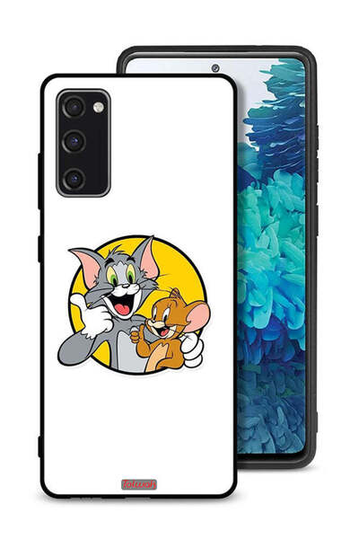 Tolwak غطاء حماية لهاتف سامسونج جالكسي S20 FE بتصميم توم وجيري