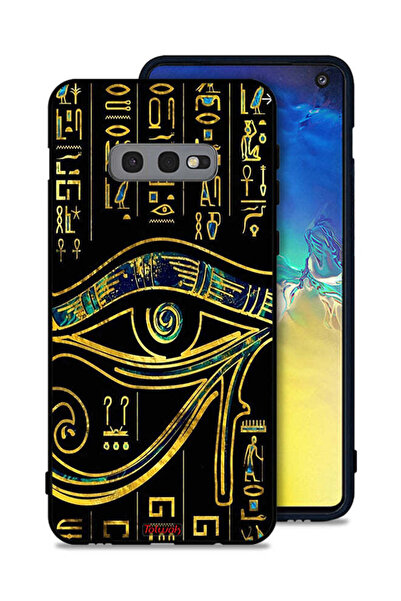 Tolwak غطاء حماية لهاتف Samsung Galaxy S10e بتصميم عين فنية