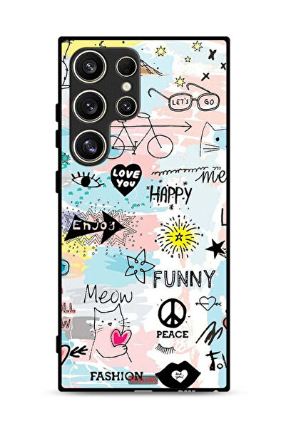 Tolwak غطاء حماية لهاتف سامسونج جالكسي S24 ألترا 5G - أحبك - علامات