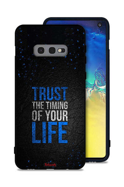 Tolwak غطاء حماية لهاتف Samsung Galaxy S10e ثق في توقيت حياتك