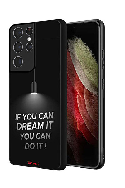 Tolwak غطاء حماية لهاتف Samsung Galaxy S21 Ultra 5G إذا كنت تستطيع أن تحلم به...