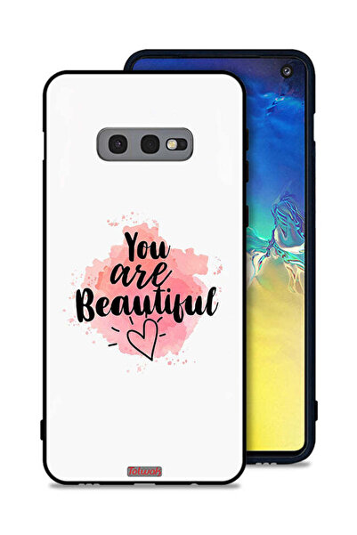 Tolwak غطاء حماية لهاتف Samsung Galaxy S10e - أنت جميلة
