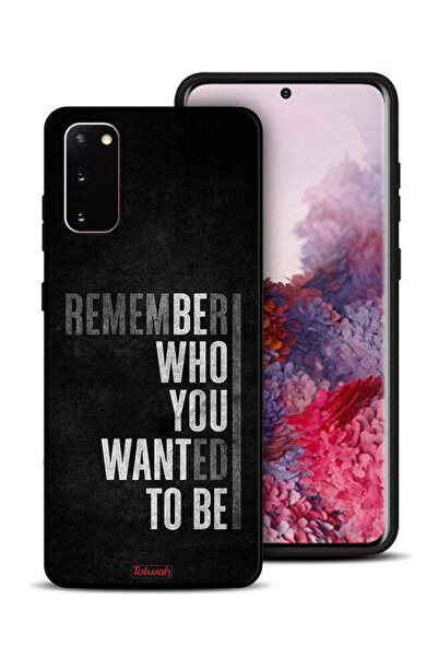 Tolwak غطاء حماية لهاتف سامسونج جالكسي S20 تذكر من أردت أن تكون