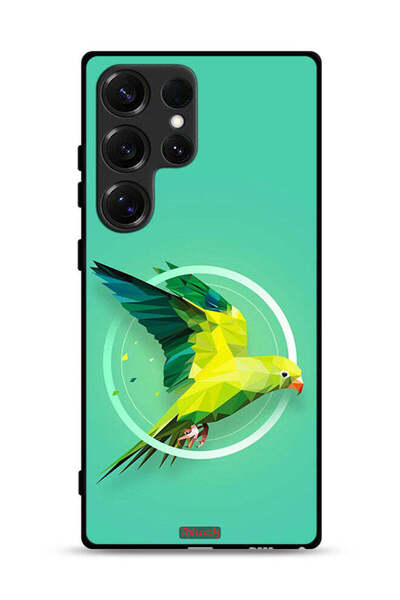 Tolwak غطاء حماية لهاتف سامسونج جالاكسي S25 ألترا بنقشة ببغاء تجريدي