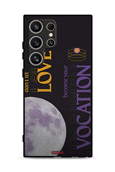 Tolwak Samsung Galaxy S24 Ultra 5G Protective Case Cover Do Not Let Love Beco...