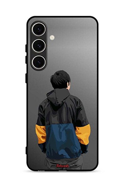 Tolwak غطاء حماية لهاتف سامسونج جالاكسي S24 FE 5G، صورة فنية لولد