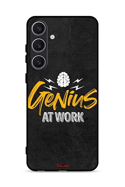 Tolwak غطاء حماية لهاتف Samsung Galaxy S25 Plus Genius At Work