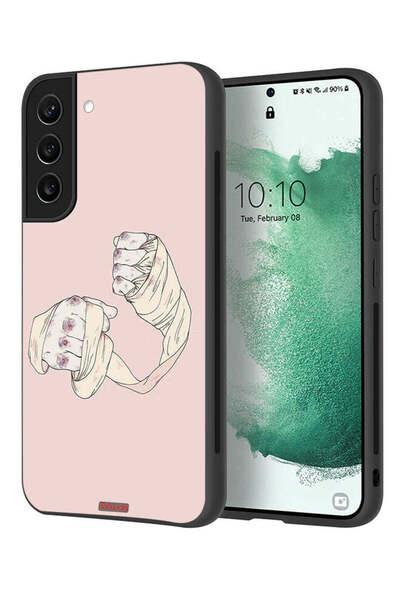 Tolwak غطاء حماية لهاتف سامسونج جالاكسي S22 بلس 5G بتصميم فن المقاتل