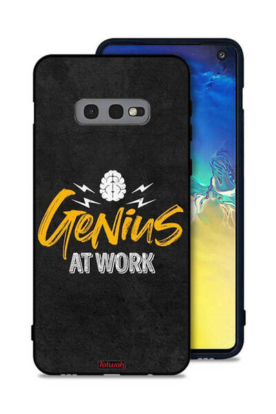 Tolwak غطاء حماية لهاتف Samsung Galaxy S10e من Genius At Work