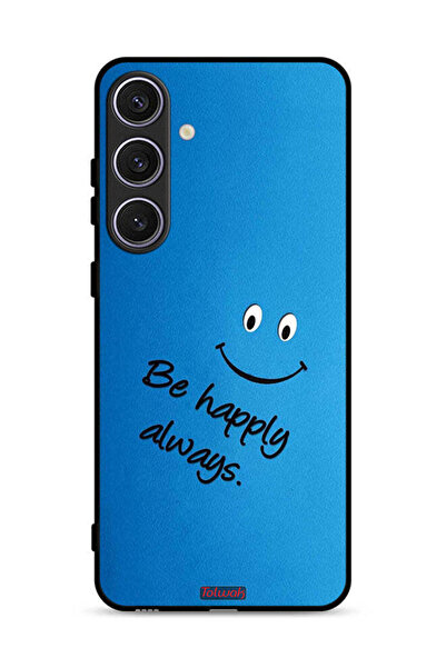 Tolwak غطاء حماية لهاتف سامسونج جالكسي S25 كن سعيدًا دائمًا