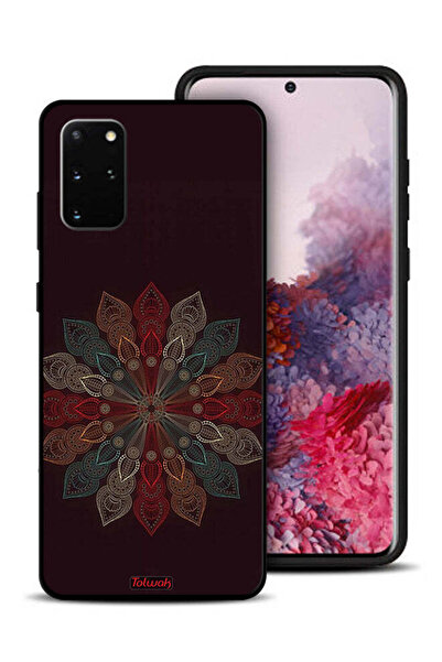Tolwak غطاء حماية لهاتف سامسونج جالكسي S20 بلس بتصميم زهرة ماندالا