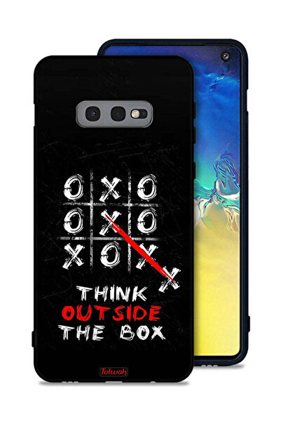 Tolwak غطاء حماية لهاتف Samsung Galaxy S10e - فكر خارج الصندوق