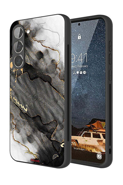 Tolwak غطاء حماية لهاتف سامسونج جالاكسي S23 بلس 5G، رخامي لامع