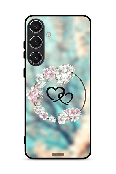 Tolwak غطاء حماية لهاتف سامسونج جالكسي S25 برسومات قلوب في خاتم