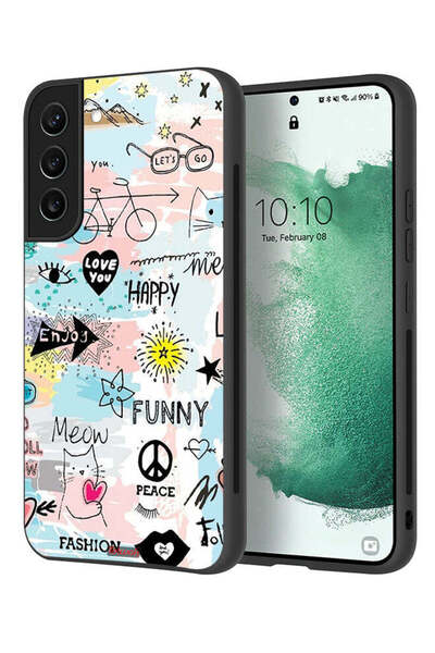 Tolwak غطاء حماية لهاتف سامسونج جالكسي S22 5G - أحبك - علامات