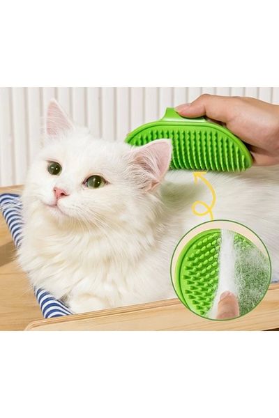 Emper Practical Animal Hair Collection Washing and Corner Itching Silicone Brush