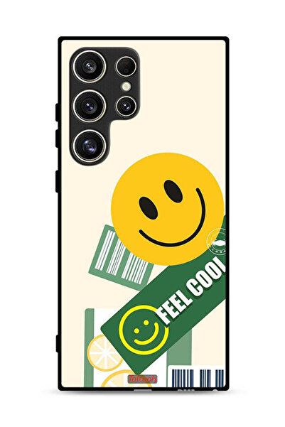 Tolwak غطاء حماية لهاتف سامسونج جالاكسي S24 ألترا 5G - ملصق Feel Cool