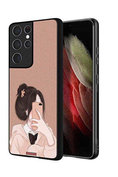 Tolwak غطاء حماية لهاتف سامسونج جالاكسي S21 ألترا 5G لالتقاط صور سيلفي