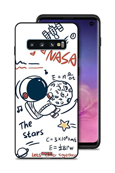 Tolwak غطاء حماية لهاتف سامسونج جالكسي S10 ناسا ذا ستارز
