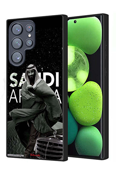 Tolwak غطاء حماية لهاتف سامسونج جالكسي إس 23 ألترا 5G ولي العهد الأمير محمد ب...