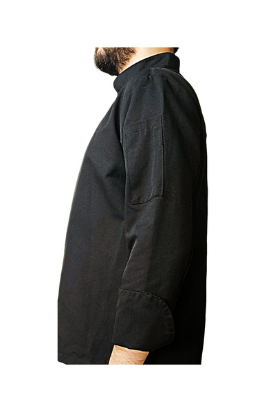 Ant Rotagrup Üniforma ve İş Elbiseleri Унисекс яке за готвач с дълъг ръкав и закопчаване с тик-так