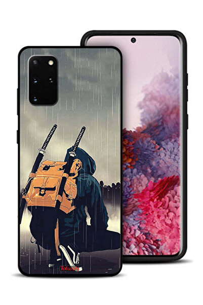 Tolwak غطاء حماية لهاتف سامسونج جالاكسي S20 بلس بتصميم سيف ساموراي فني رقمي