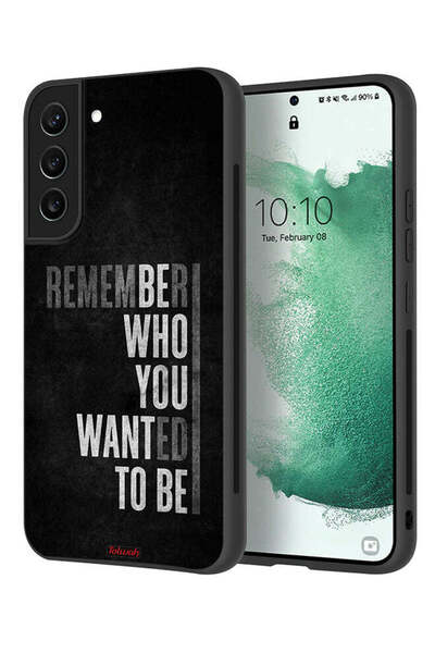 Tolwak غطاء حماية لهاتف سامسونج جالكسي S21 FE 5G تذكر من أردت أن تكون