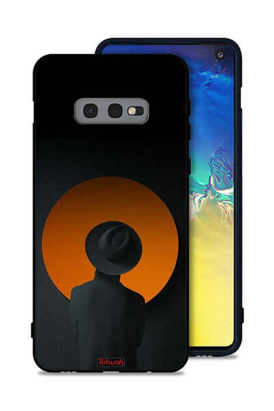 Tolwak غطاء حماية لهاتف Samsung Galaxy S10e بتصميم قبعة بوي آرت