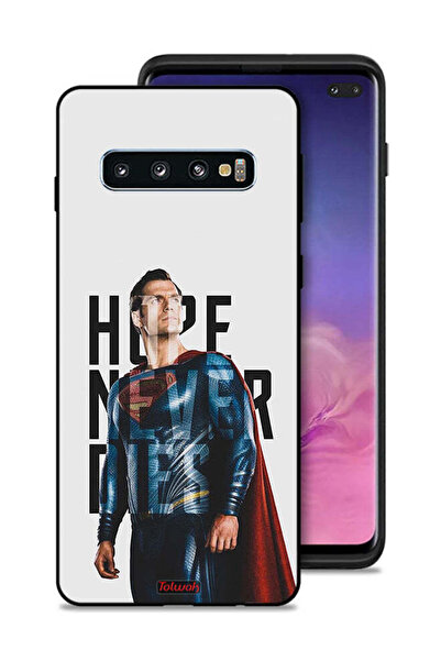 Tolwak غطاء حماية لهاتف سامسونج جالكسي S10 بلس - الأمل لا يموت
