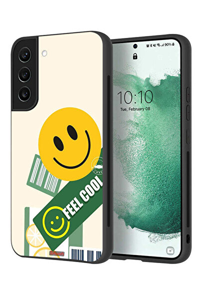 Tolwak غطاء حماية لهاتف سامسونج جالاكسي S22 بلس 5G - ملصق Feel Cool