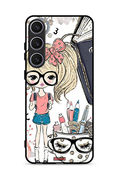 Tolwak غطاء حماية لهاتف سامسونج جالاكسي S25 بلس بتصميم فتاة وحيد القرن