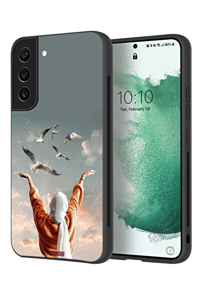 Tolwak غطاء حماية لهاتف سامسونج جالاكسي S22 بلس 5G - طيور تحلق