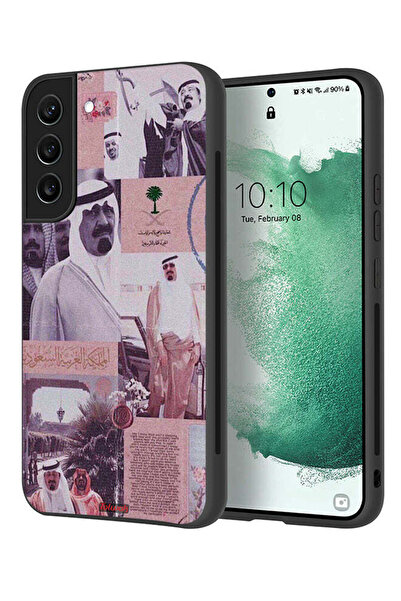 Tolwak غطاء حماية لهاتف سامسونج جالاكسي S21 5G، ملصق الملك عبد الله العتيق