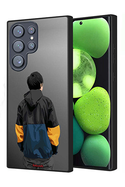 Tolwak غطاء حماية لهاتف سامسونج جالاكسي S22 ألترا 5G، صورة فنية لولد