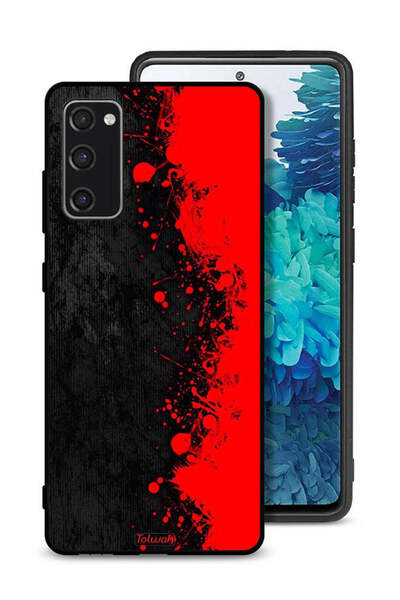 Tolwak Samsung Galaxy S20 FE Protective Case Cover Paint Abstract Pattern