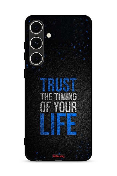 Tolwak Samsung Galaxy A36 5G Protective Case Cover Trust The Timing Of Your Life