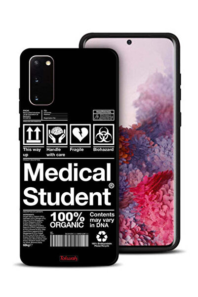 Tolwak غطاء حماية لهاتف سامسونج جالكسي S20، ملصق طالب الطب