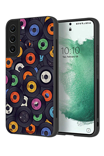 Tolwak غطاء حماية لهاتف سامسونج جالاكسي S21 بلس 5G بنقشة أقراص مضغوطة